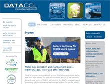 Tablet Screenshot of datacolgroup.com